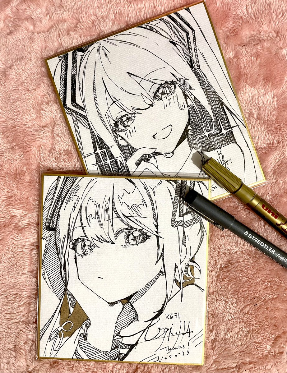 Ugi_114's tweet image. 明天見！
#初音ミク #rg31