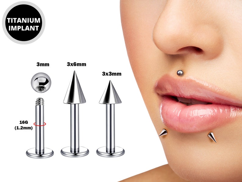 piercednlovely's tweet photo. Titanium Labret Stud Piercing Ball,Cone,Spike-3pcs -16g Lip Piercing Also for Tragus Helix Cartilage
#lipspiercing #snakebitepiercing #cartilagepiercing #tragusstud #ashleypiercing #madonnapiercing #monroepiercing #sidelabretpiercing #titaniumlabret
🛒https://t.co/Jn5aoRC4nE https://t.co/fqmrbtkFpi