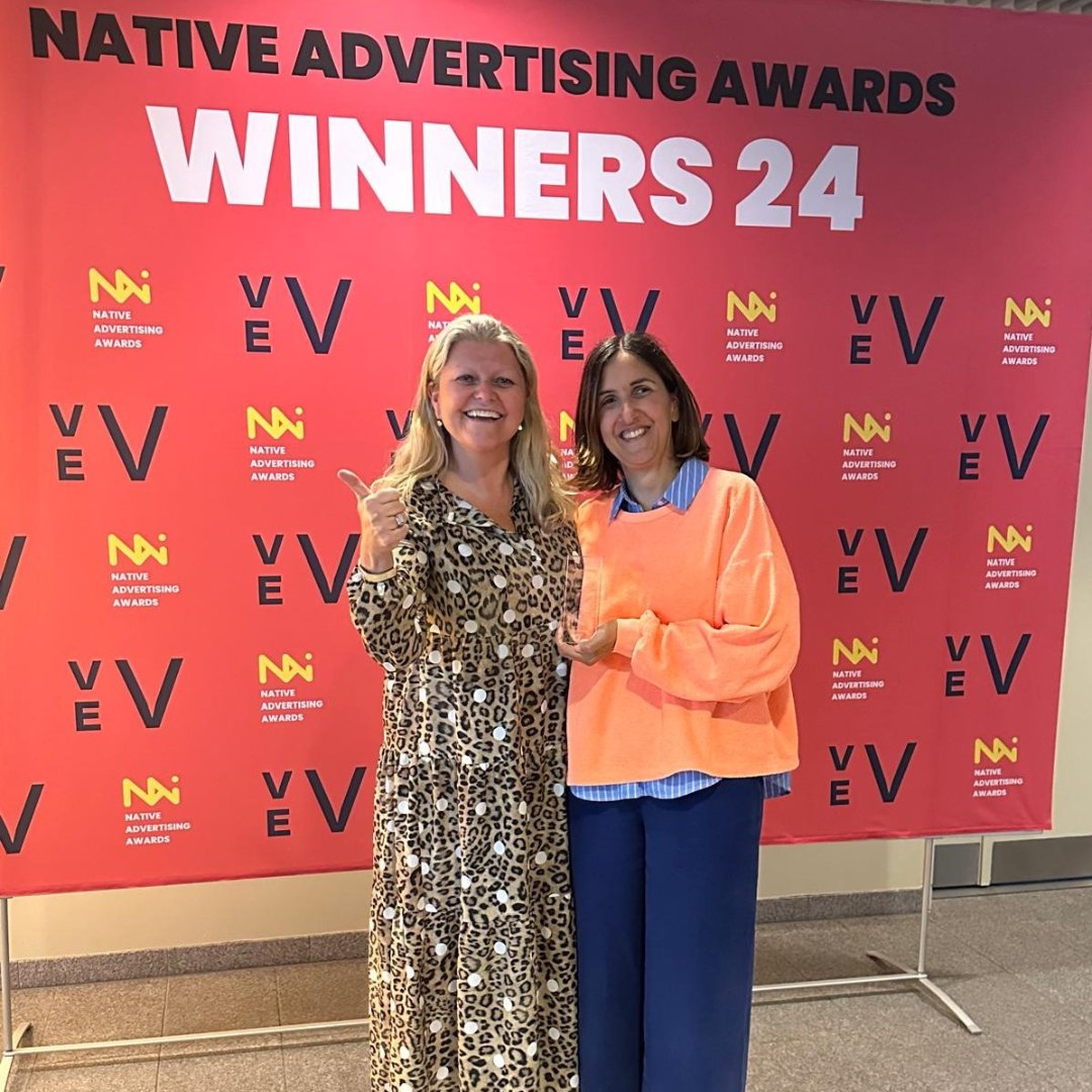 We have won Gold and Silver at the Native Advertising Awards 2024 bit.ly/4bUI8iO #proud