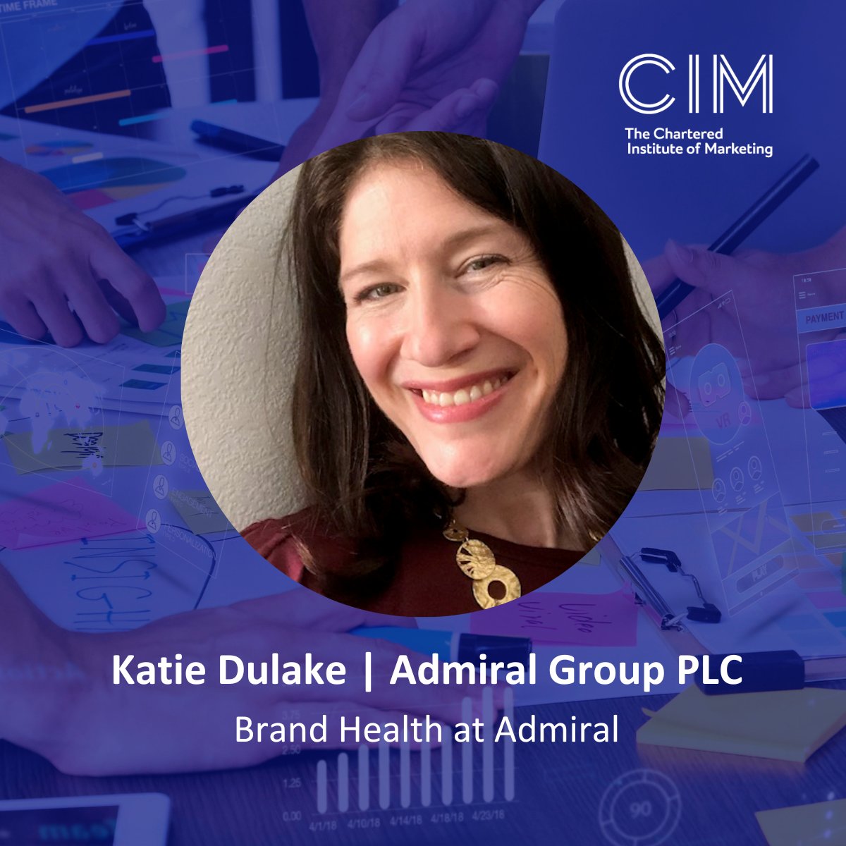 📣 Joining our speaker line-up for our #branding forum on 2nd July is Katie Dulake, Head of Brand, <a href="/AdmiralUK/">Admiral</a> 

Katie will discuss how a brand concept that is hard to measure and justify can have its value articulated to commercial stakeholders.

👉cim.co.uk/event/115849/