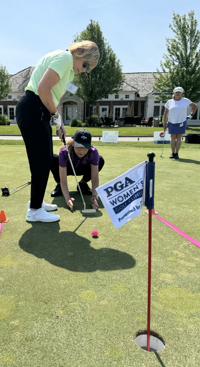KemperSports's tweet image. To begin #KSPDMonth, @HawthornWoodsCC served as 1 of 12 host sites nationwide for the @PGA's 2024 Women's Clinic series. With a max student coach-ratio of 8:1, women receive personalized instruction covering full swing, short game and putting, plus on-course playing lessons.