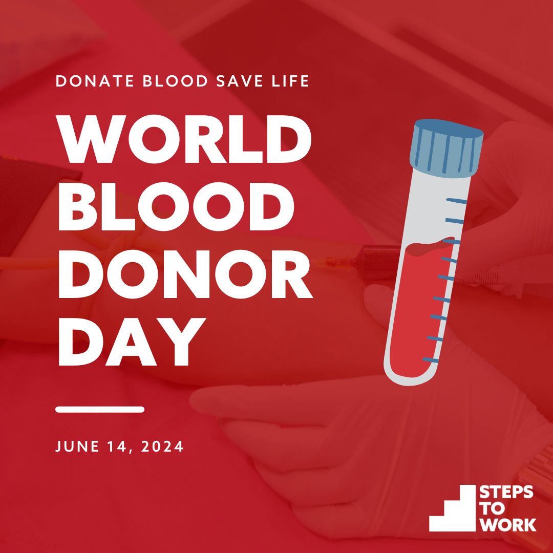 🩸 World Blood Donor Day: Celebrating 20 Years of Lifesaving Contributions 🌟

Recognising the vital role blood transfusion plays in healthcare, providing crucial support to patients facing life-threatening conditions. 

Why not sign up today - tinyurl.com/44x566ck