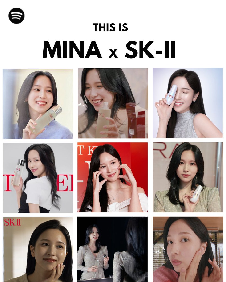 rainbowmyoi's tweet photo. I love how SK-II treats Mina like the princess she is 💕 https://t.co/4Ljm8TQYyV