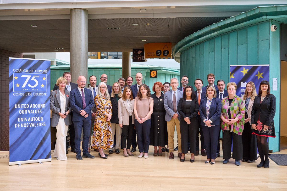 The 9th meeting of <a href="/CoE/">Council of Europe</a> Network of Focal Points on Migration took place in Strasbourg on 13 and 14 June.
Read more: coe.int/en/web/special…