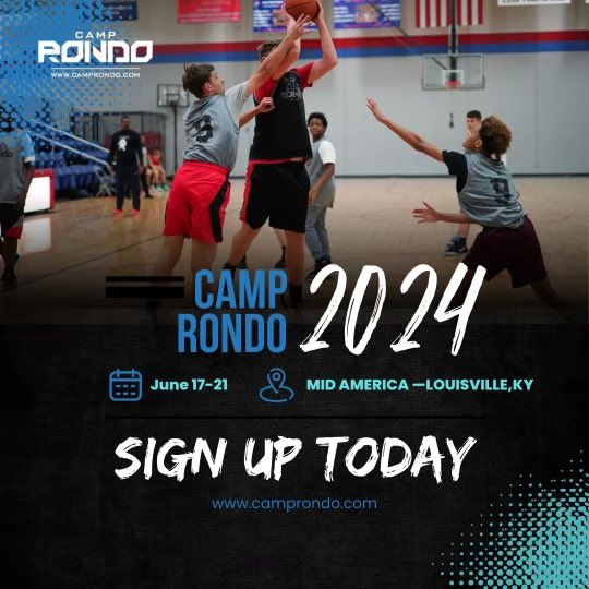 trentnoah2_'s tweet image. Sign Up ASAP to learn from Kentucky legend @rajonrondo at one of the top camps in the country @camprondo!
Due to scheduling, I won’t be able to make camp next week. If anything changes, I will do my best to make it there! This is a great opportunity!!🏀camprondo.com