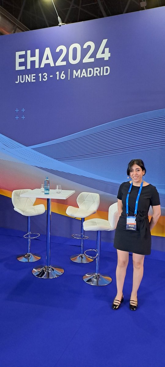 John Strouboulis (@johnstrouboulis) on Twitter photo <a href="/ElHoss_Sara/">Sara El Hoss</a> about to take the podium at EHA Congress 2024 to discuss her work on ineffective eyrthropoiesis and GATA1 in sickle cell anemia <a href="/ElHoss_Sara/">Sara El Hoss</a> about to take the podium at EHA Congress 2024 to discuss her work on ineffective eyrthropoiesis and GATA1 in sickle cell anemia