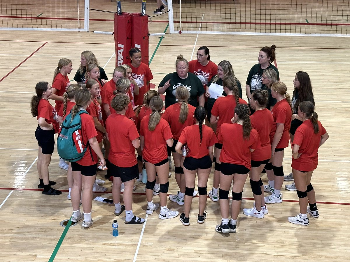 Lady Red Volleyball tweet media