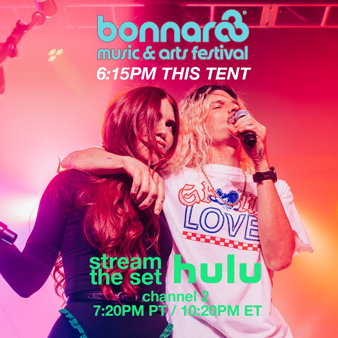 The return. So happy to be back on the Farm. LFG!!! Stay hydrated. So much love today, see you later. 🪩🌈🎡

hulu.com/bonnaroo