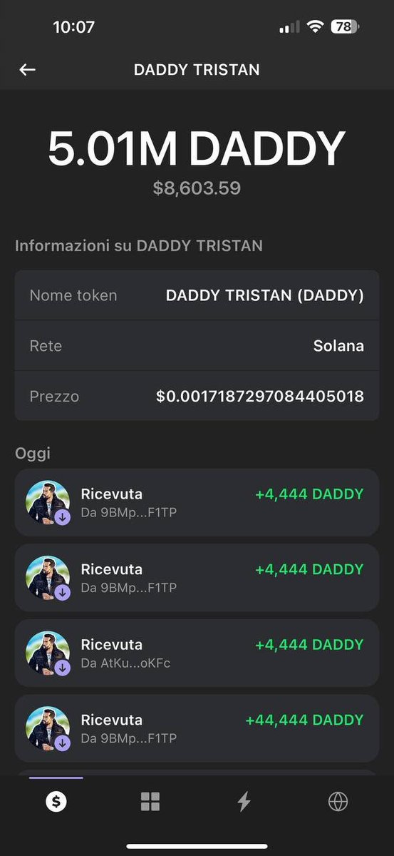 <a href="/Cobratate/">Andrew Tate</a> <a href="/pulte/">Pulte</a> $DADDY Tristan community is insanely bullish! Have raised 5M $DADDY tokens for <a href="/tatepledge/">Tatepledge</a>! An amount worth 30K at it's ATH!

@DaddyTristCTO 

8x1VMnPCSFn2TJGCTu96KufcLbbZq6XCK1XqpYH5pump