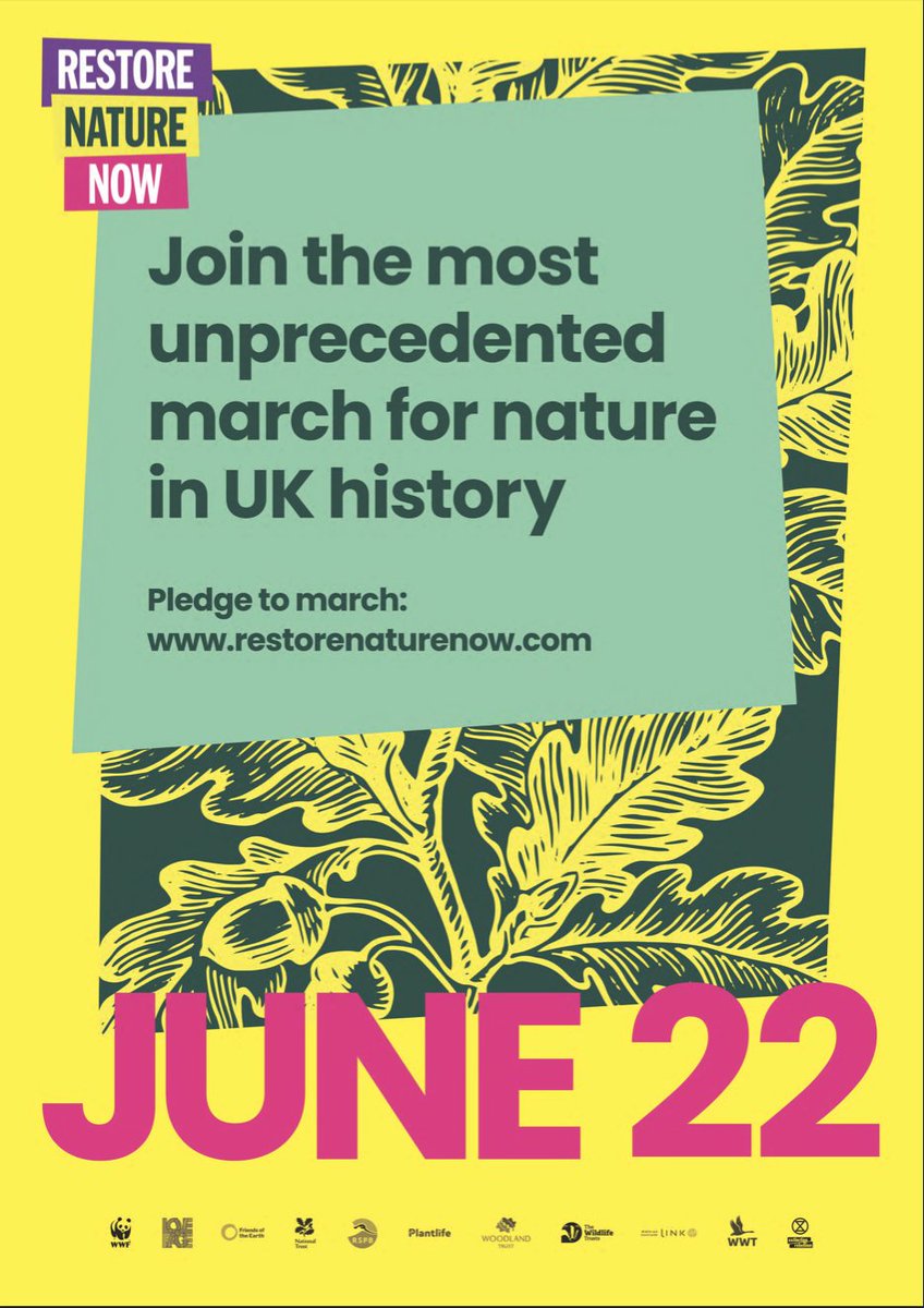 Leif Bersweden (@leifbersweden) on Twitter photo Can't wait to add my voice to the <a href="/RNNMarch/">Restore Nature Now</a> in London on Sat 22nd! Come join us, if you can, to show our incoming elected representatives that we, the people, CARE deeply about nature. It'll be a day fuelled by love for wild things, pledge to march here: restorenaturenow.com Can't wait to add my voice to the <a href="/RNNMarch/">Restore Nature Now</a> in London on Sat 22nd! Come join us, if you can, to show our incoming elected representatives that we, the people, CARE deeply about nature. It'll be a day fuelled by love for wild things, pledge to march here: restorenaturenow.com