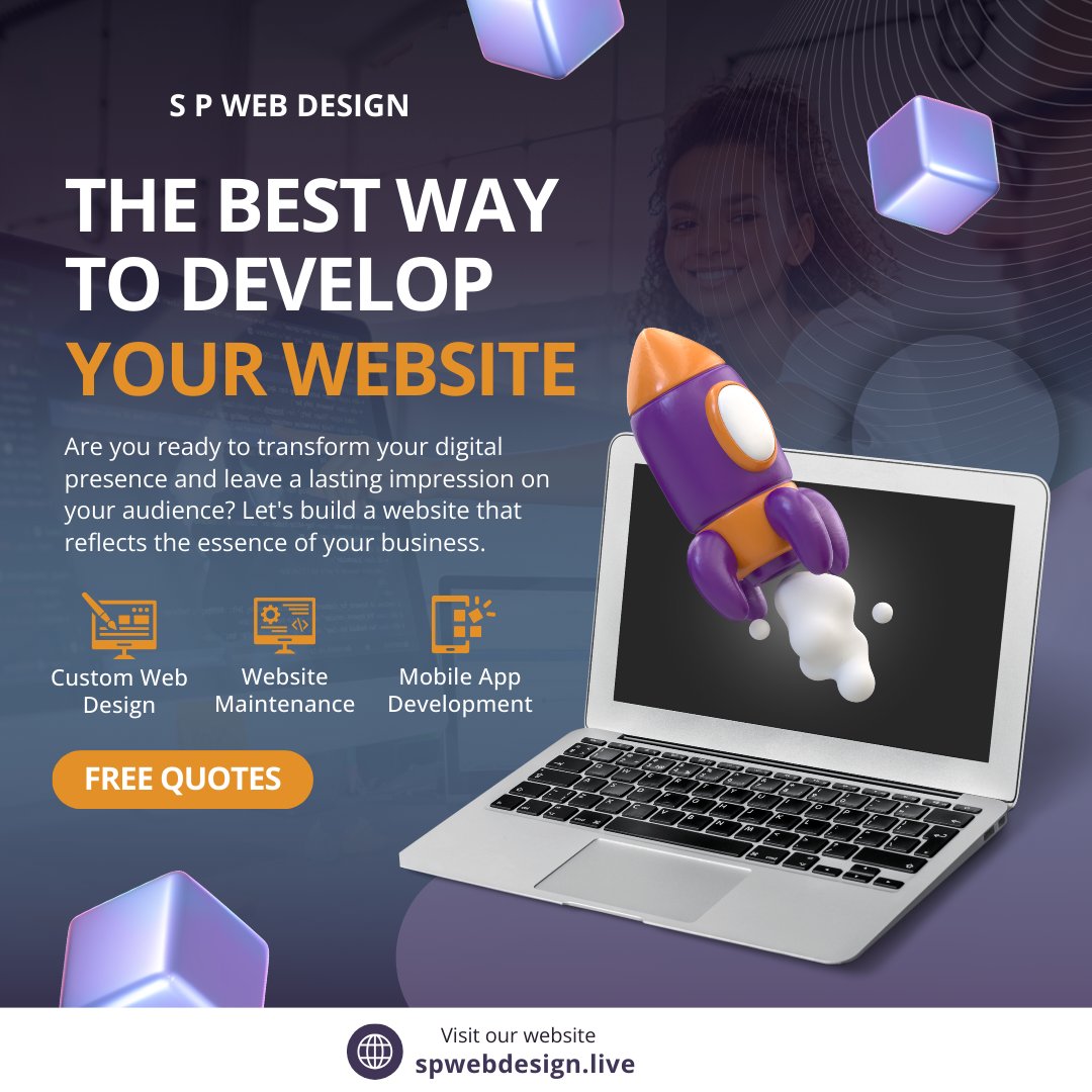 StephenPet26148's tweet image. Your brand’s digital future starts with SP Web Design. Let’s build it together. 🌟🚀 #SPWebDesign