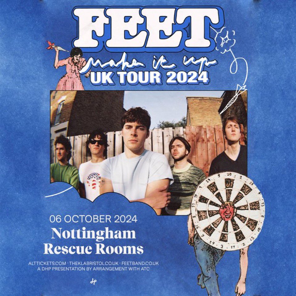 Always superb live &amp; with some quality tunes to boot … tickets secured for the excellent <a href="/feetband/">FEET</a> <a href="/rescuerooms/">Rescue Rooms</a> The Autumn gig schedule starting to get rather busy now 😬