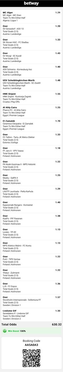 The_Eunoia's tweet image. I just placed a bet with Betway. Tap here to copy my bet or search for this booking code in the Multi Bet betslip AA5A16B betway.co.zm/?bookingCode=A…