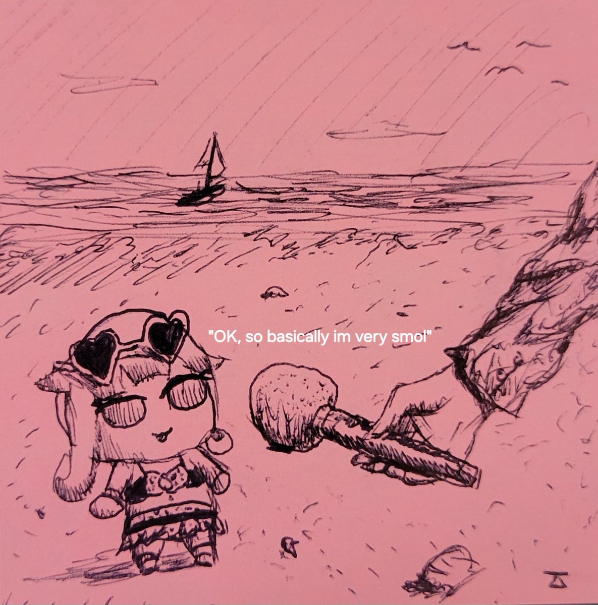 Zachityzopity's tweet photo. Brainrot from last night's collab possessed me to draw this
#takodoodles https://t.co/PoLBAvjAEq