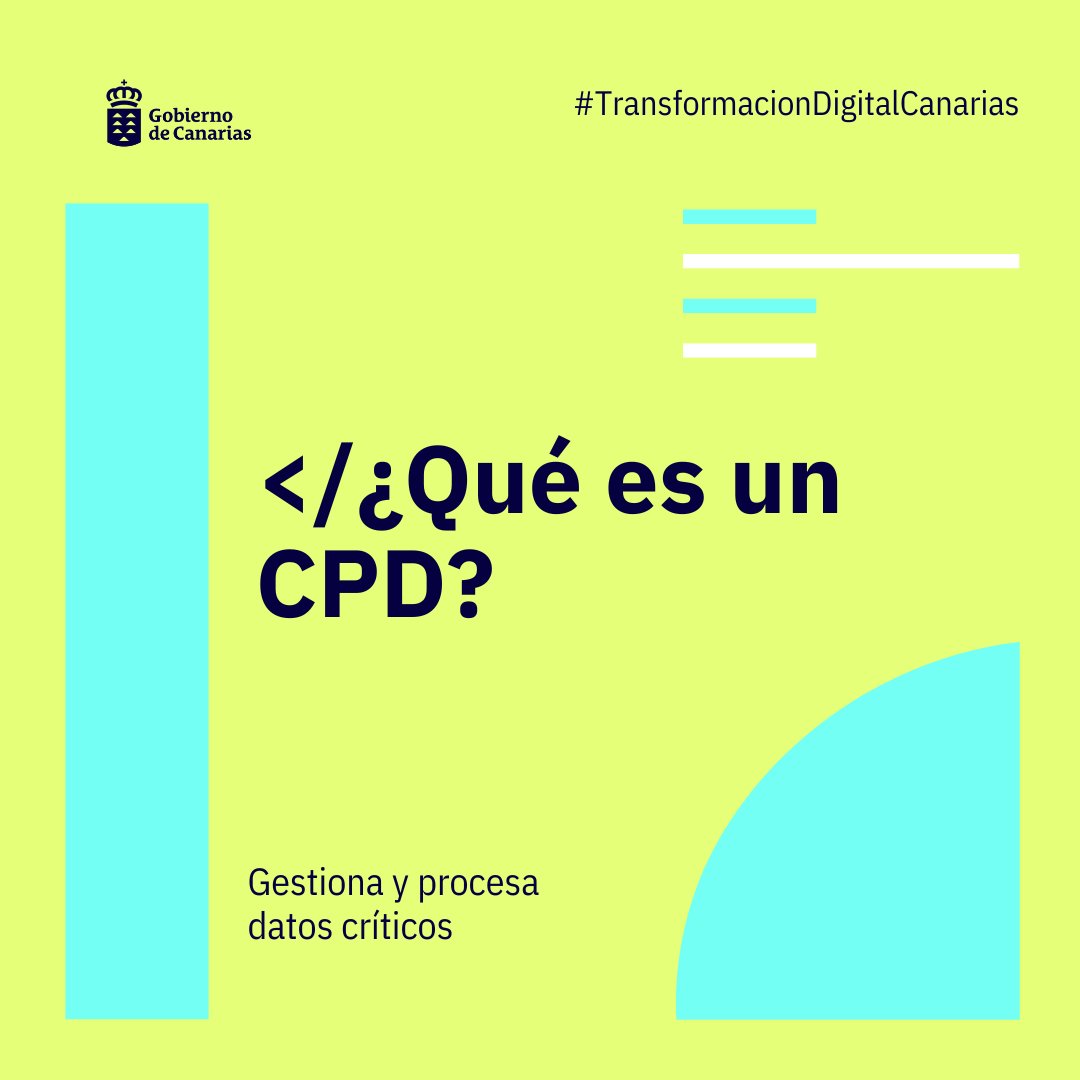 ℹ️ Los #CentrosDeProcesamientoDeDatos, #CPDs o #DataCenter son instalaciones físicas o virtuales que organizan, gestionan y distribuyen grandes cantidades de datos.

Son fundamentales para el almacenamiento, procesamiento y transmisión de datos críticos para la administración.