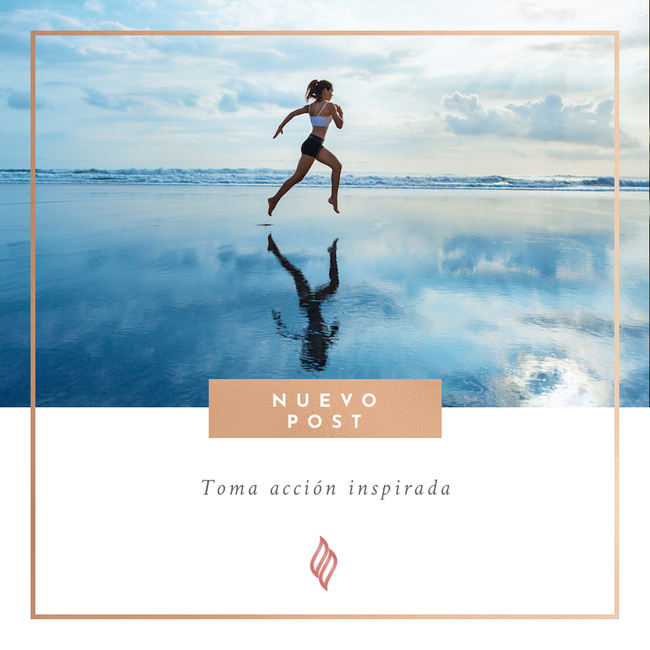 Acción inspirada es cuando haces algo porque de repente te invade el fuerte impulso de actuar, como si te moviera una corazonada o algo con más fuerza que tú misma. juliaalmagro.com/toma-accion-in… #AcciónInspirada