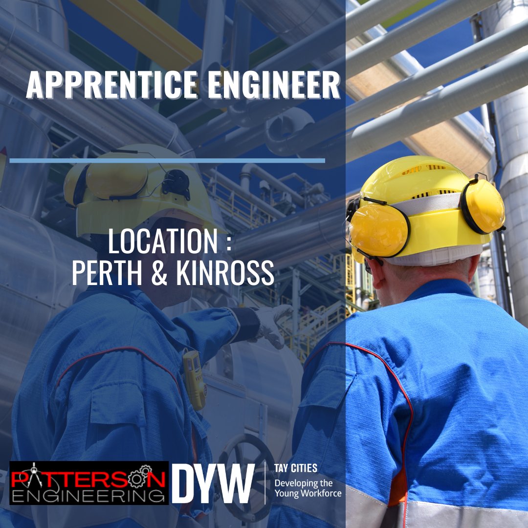 Apprentice Engineer opportunity at Patterson Engineering based in Perth. They work with some of the largest companies in the malting sector. For more information and to apply see our apprentice vacancy board zurl.co/un8E