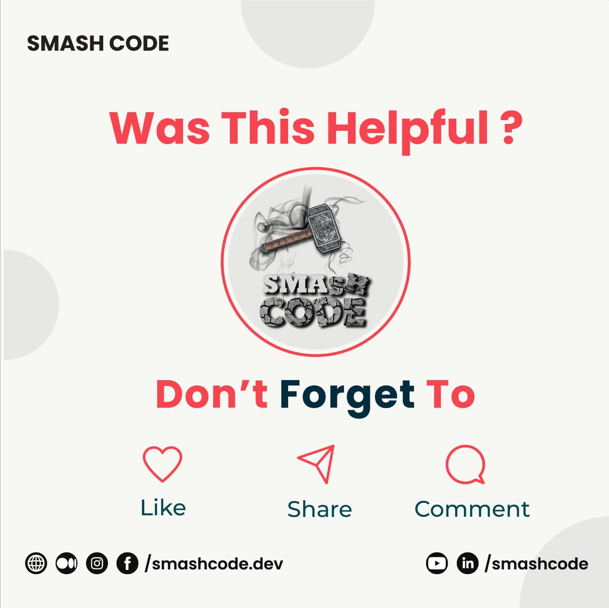 Smashcodedev's tweet image. " CONTENT CREATION 3RD PILLAR "
( AUTHENTICITY )
#smashcode #smashcodedev #letsconnect #honest #genuine #brand #pillar #contentcreation #creativity #digital #digitalmarketing
Visit our website to explore more ✨🌐
Link is below 👇🏻
Follow for more ✨🚀