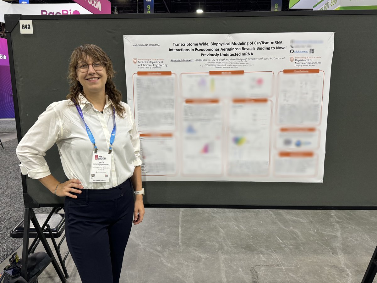 Contreras Group at UT (@contreras_lab) on Twitter photo If you happen to find yourself at <a href="/ASMicrobiology/">ASM</a> Microbe 2024, come by posters MBP-606 (<a href="/TCordovaBio/">Tony Cordova</a>) and MBP-643 (<a href="/kokolokosiewicz/">Alex Lukasiewicz</a>) during today's sessions to learn more about the amazing work occurring in the <a href="/Contreras_Lab/">Contreras Group at UT</a>! #ASM #ASMmicrobe #whatstartshere 🤘🏾 If you happen to find yourself at <a href="/ASMicrobiology/">ASM</a> Microbe 2024, come by posters MBP-606 (<a href="/TCordovaBio/">Tony Cordova</a>) and MBP-643 (<a href="/kokolokosiewicz/">Alex Lukasiewicz</a>) during today's sessions to learn more about the amazing work occurring in the <a href="/Contreras_Lab/">Contreras Group at UT</a>! #ASM #ASMmicrobe #whatstartshere 🤘🏾