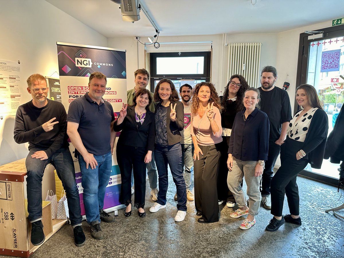 <a href="/NGICommons/">NGI Commons</a>  is such a cool #initiative within the broad <a href="/NGI4eu/">NGI4eu</a>  ! Consortium partners met last week in Amsterdam🇳🇱, and this week for an enlightening #generalassembly in Zürich🇨🇭. They are working #together in shaping the future of the #digitalcommons #policy landscape.