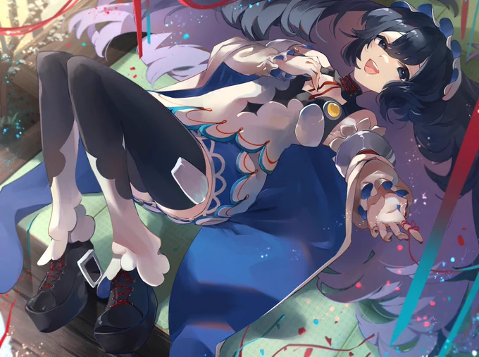 ゆかりさんおめでとう!(skebからの過去絵です)#駅メモファンアート 
