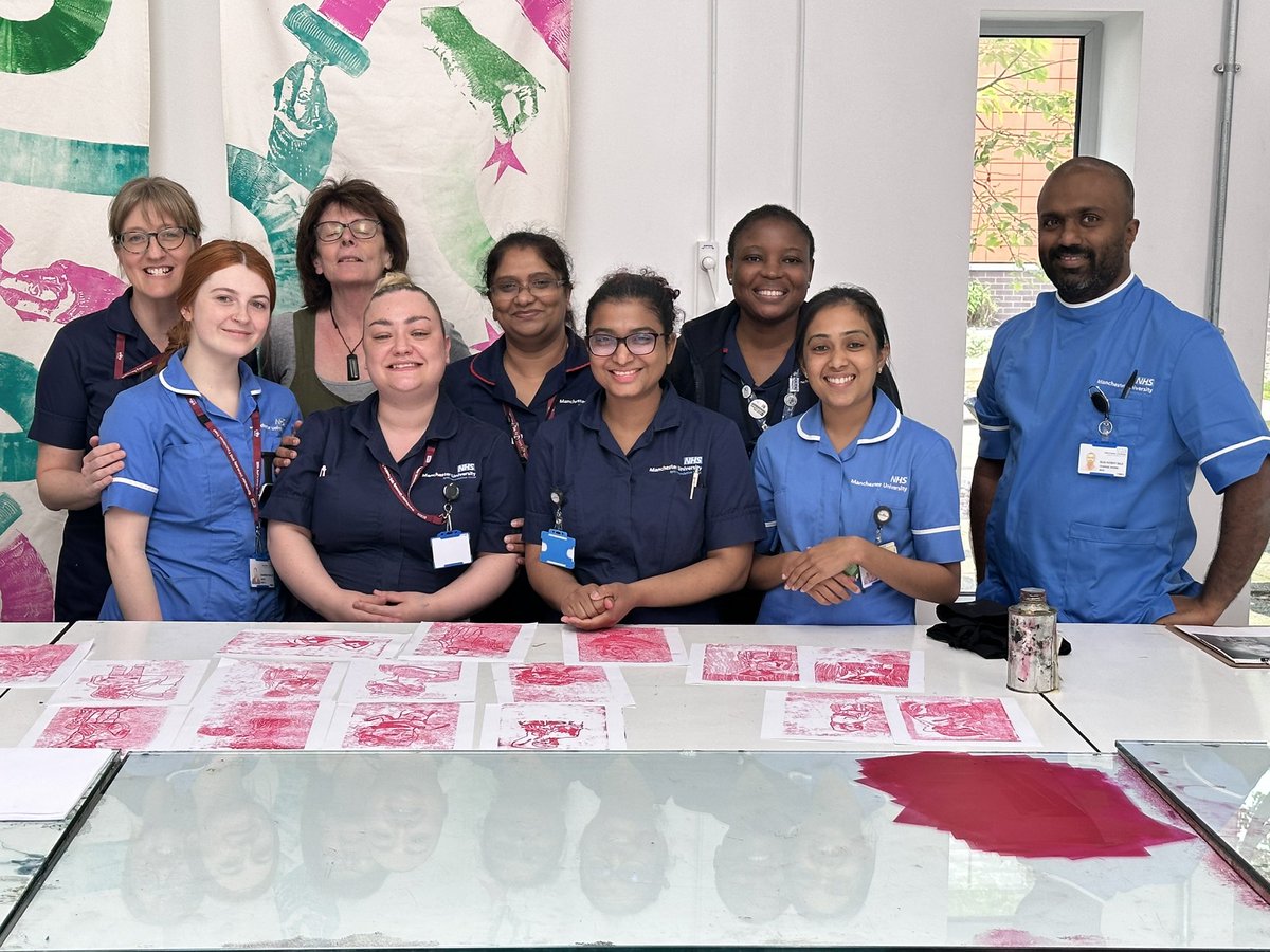 Staff well-being and team building session at lime arts studio ! We had a great time attempting to improve our artistic skills 😊<a href="/Limearthealth/">Lime Art Manchester</a> <a href="/MVCcmft/">MVCmft</a> @MeersGail <a href="/MFT_MRI/">Manchester Royal Infirmary</a>
