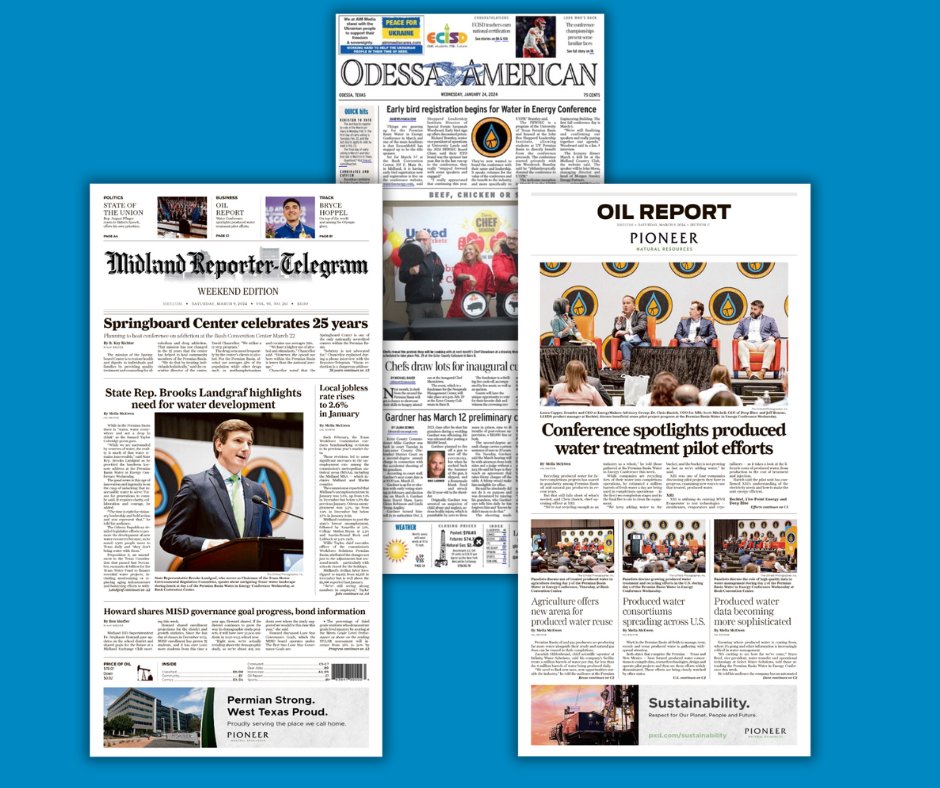 In the week of our Conference, we had some great media coverage including these front page articles.

Click here to read more: bit.ly/3VB0Q9n
or visit waterinenergy.com