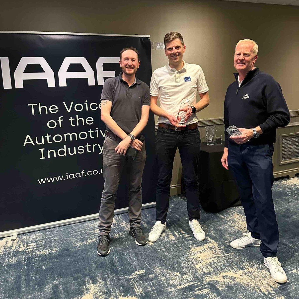 Congratulations to the team at BM Catalysts for winning the IAAF Golf Day yesterday! ⛳️