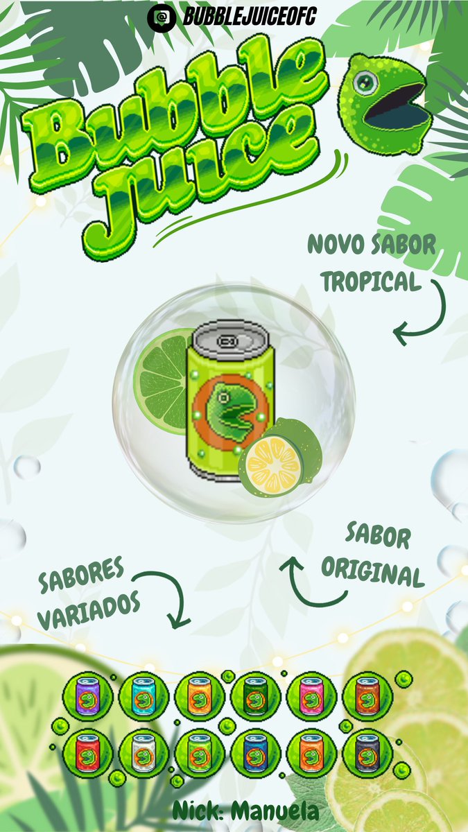 Manublet's tweet photo. BUBBLE JUICE: FURANDO A BOLHA
#Habblet
#BubbleJuice https://t.co/hc1m912nYp