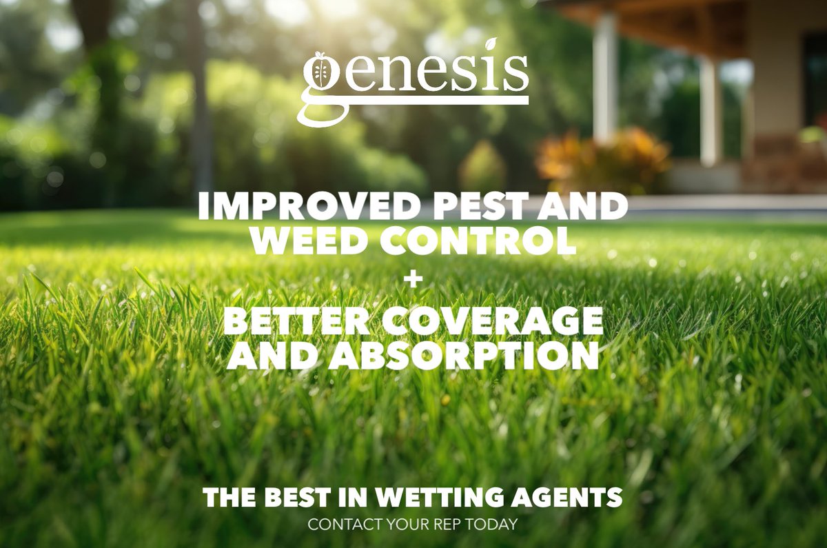 Do you want to Improve your Pesticide and Herbicide application efficiency? High quality wetting agents ensure better coverage and absorption, leading to improved pest and weed control. Get with the best, and contact your rep for purchase options. 

#pesticide #herbicide #turf