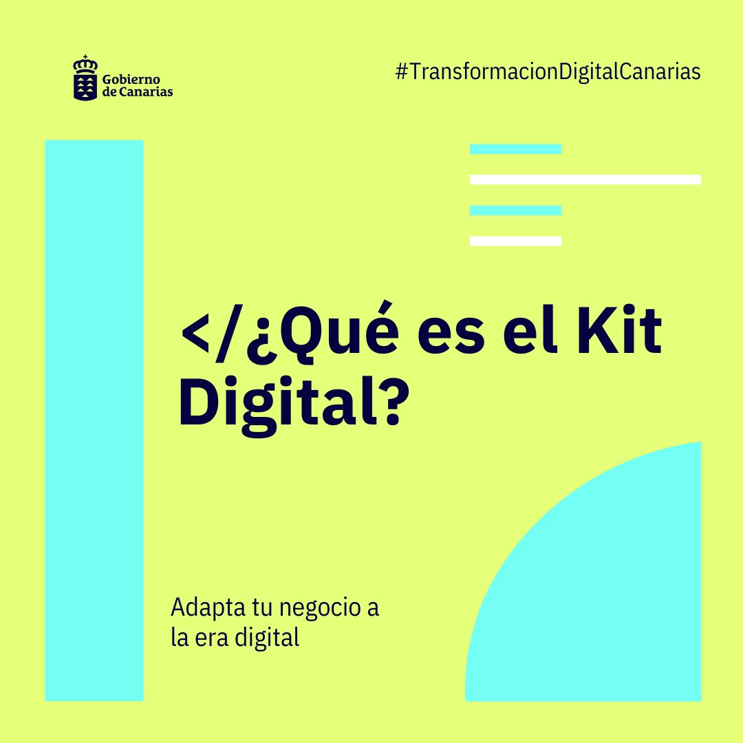 📢 ¡Atención #pymes y autónomos! Con el Kit Digital del Gobierno de España podrás mejorar tu presencia online, modernizando tu negocio y aumentando su competitividad.

¡Infórmate y solicita tu #KitDigital hoy mismo!  sede.red.gob.es💼💻