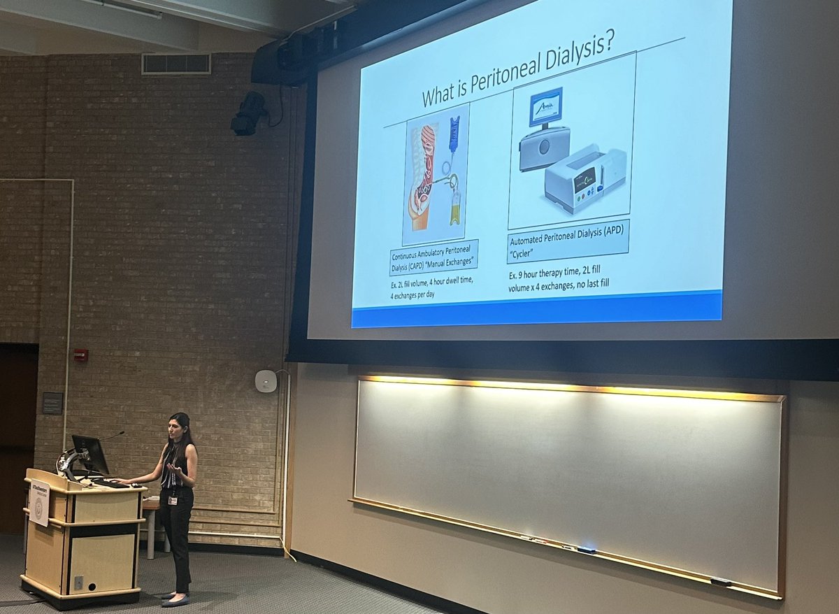 UTSWNephrology's tweet image. Eye opening and inspiring @UTSWInternalMed Grand Rounds by Pooja Koolwal, MD with the topic “Breaking Barriers: Pioneering Home Dialysis for Undocumented Immigrants”
We are proud of your hard work and dedication along with an amazing team effort. 
#PDFirst