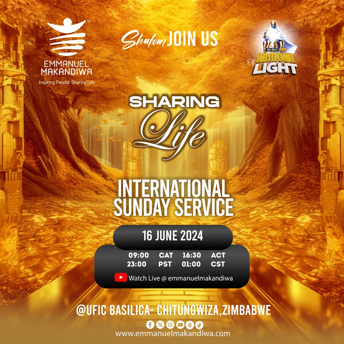 Emmanuel Makandiwa (@prmakandiwa) on Twitter photo 