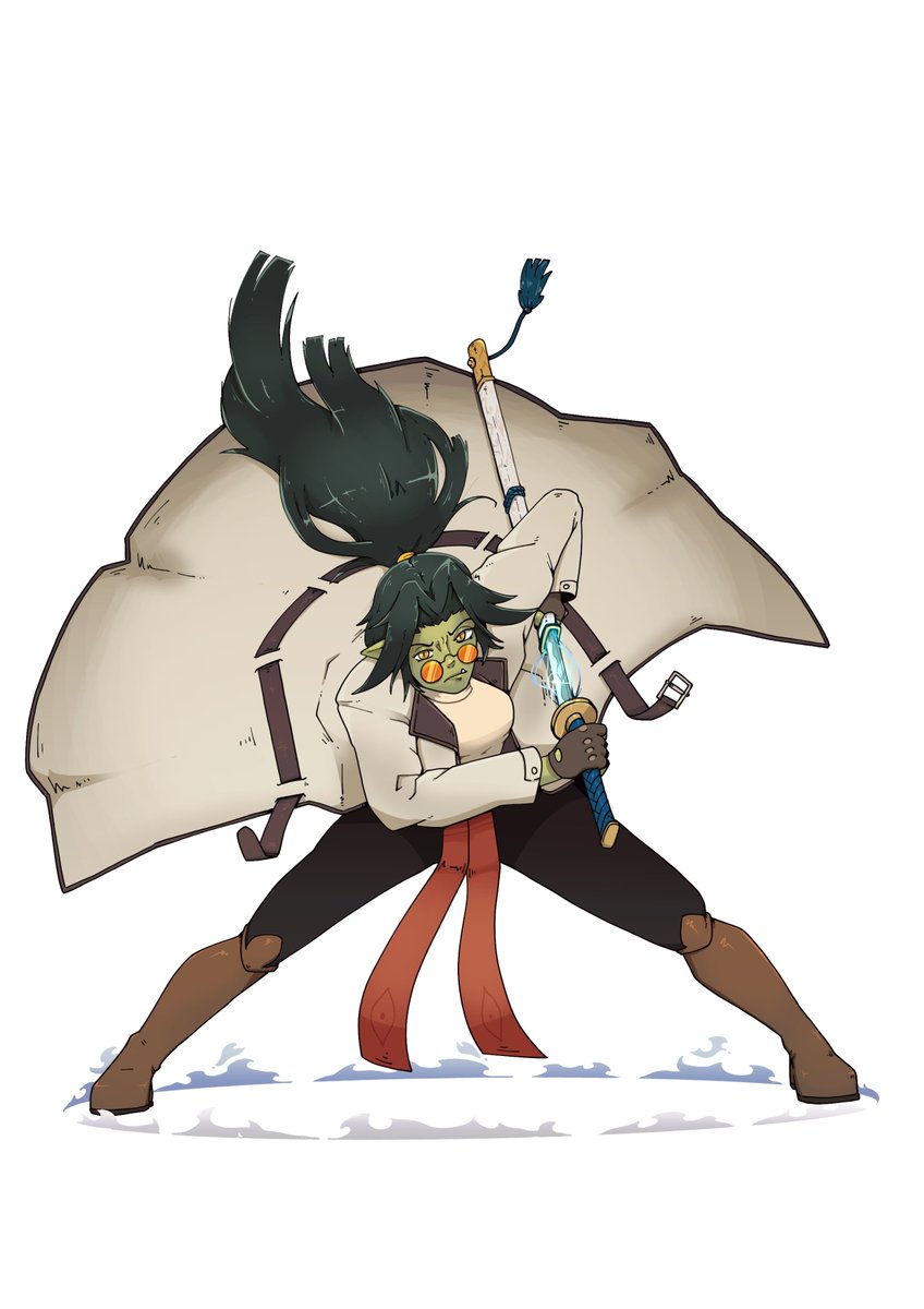 Artwork for the new Drifter class, coming in the BEACON: Prismaxia supplement!
Art by <a href="/cosmixian/">Cosmixian</a>