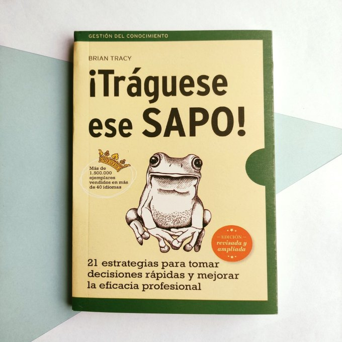 ALPHAMINDST's tweet photo. 14 Estrategias para dejar de procrastinar y hacer más en menos tiempo.

Del libro "Tráguese ese SAPO" de Brian Tracy.

- Hilo 👇🏼 - https://t.co/6ouGcly4tR