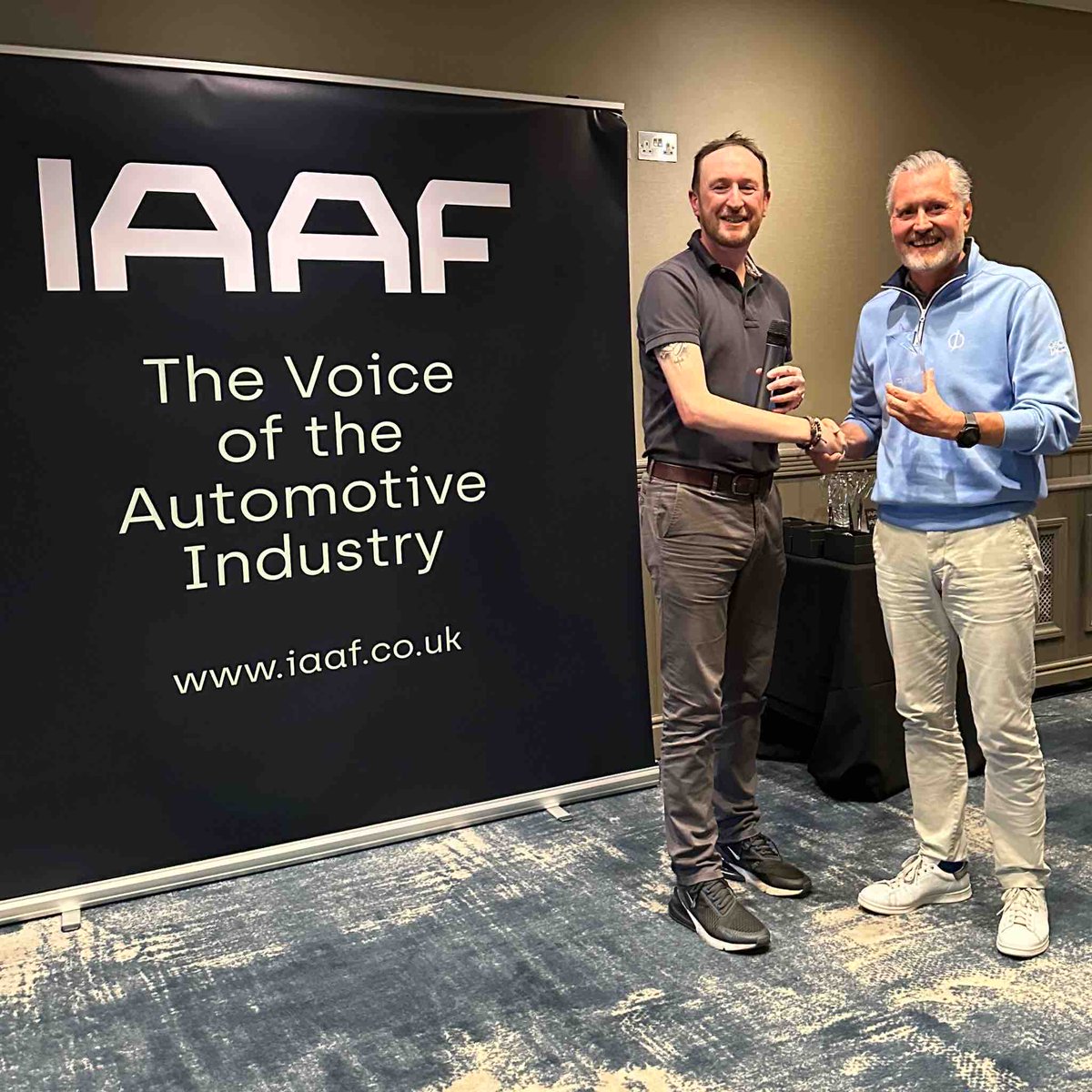 The winner of the IAAF Golf Day Best individual player award goes to Marko Wowczyna, Niterra.⛳️