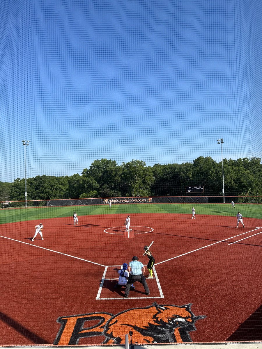 And we are underway with first pitch at the 12u division! 

Shout out to <a href="/BakerWildcatSB/">Baker University Softball</a> for the beautiful facilities and for hosting us!