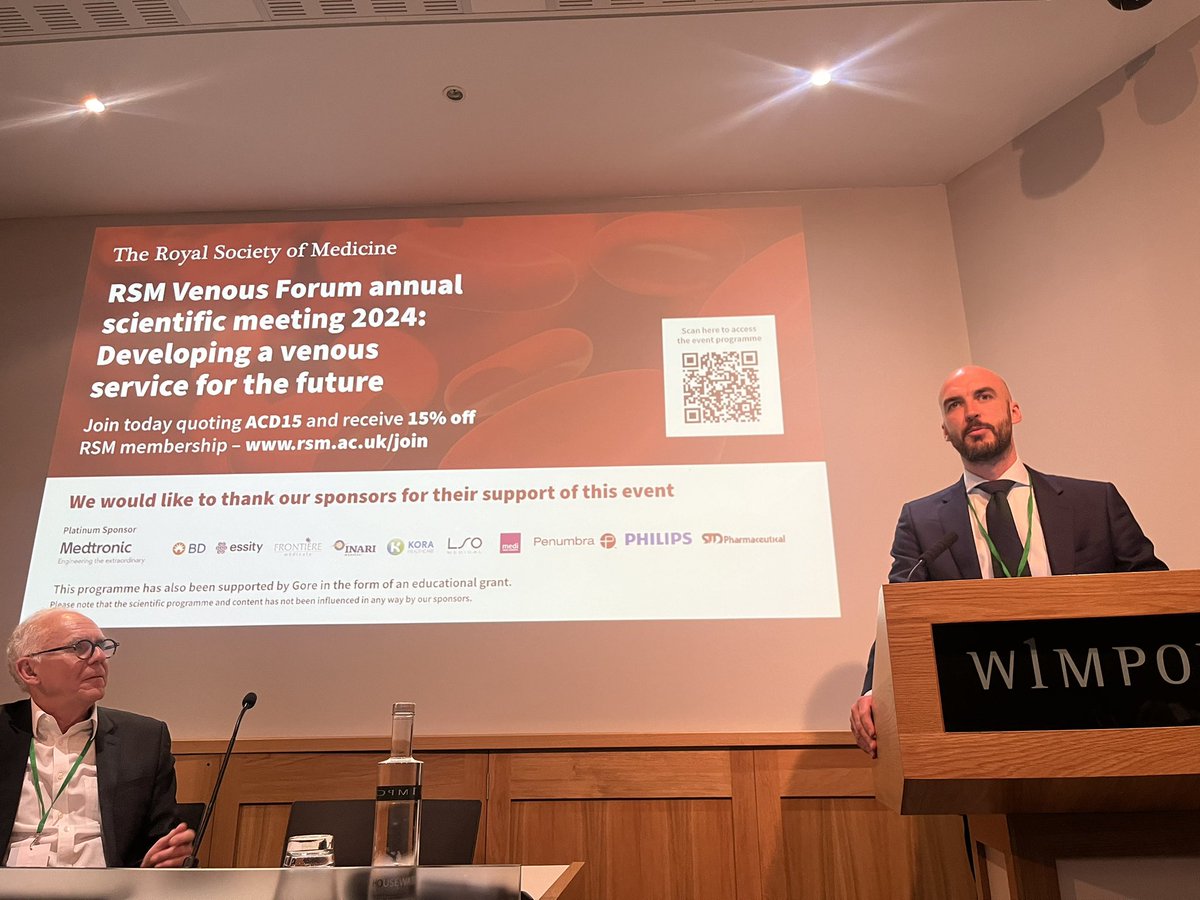 Roger Greer (@rogergreerrg1) on Twitter photo Thank you to the <a href="/ForumRsm/">RSM Venous Forum</a> for the invitation to speak at the Annual Scientific Meeting this morning.
It was very nice to chat about the General Election, the impact on APPGs, and plans to support the Vascular sector in future.
Thanks to <a href="/ManjGohel/">Manj Gohel</a> for the support, as always. Thank you to the <a href="/ForumRsm/">RSM Venous Forum</a> for the invitation to speak at the Annual Scientific Meeting this morning.
It was very nice to chat about the General Election, the impact on APPGs, and plans to support the Vascular sector in future.
Thanks to <a href="/ManjGohel/">Manj Gohel</a> for the support, as always.