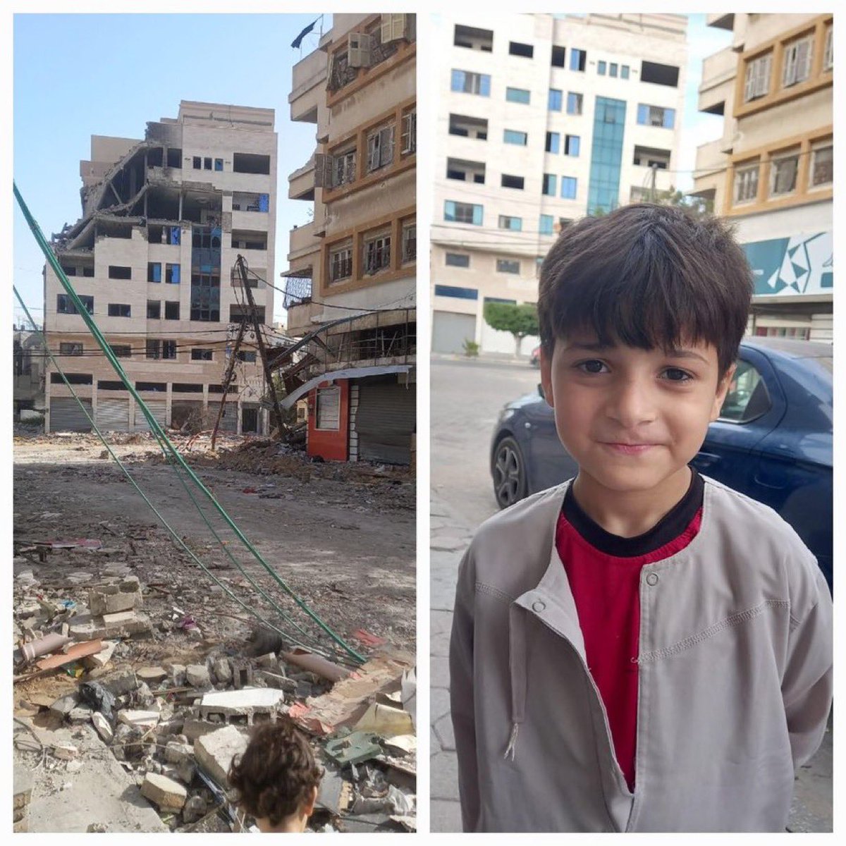 Saleh Haboush, a 7-year-old child from Gaza,

Saleh had dreams and a future. 

Israel killed him deliberately and in cold blood in the genocide war on Gaza.