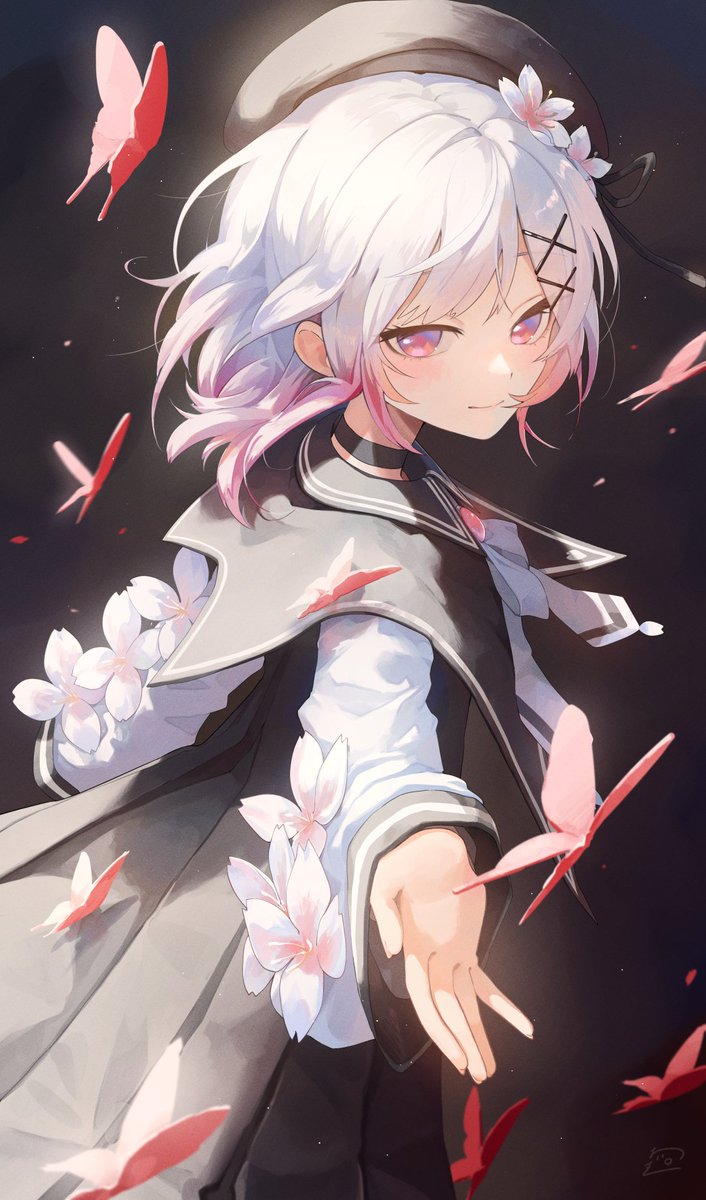 桜羽エマちゃんのファンアートです！ #まのさば