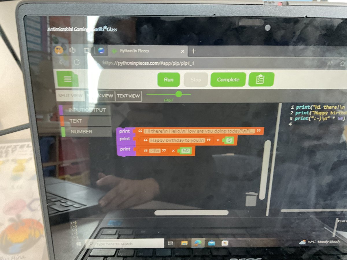 MarshfieldPS's tweet image. Year 6 Wolves enjoyed the challenge of “python in pieces”, extending their command of coding towards high school territory!  #MPSComputing #Ambition @purpleMash