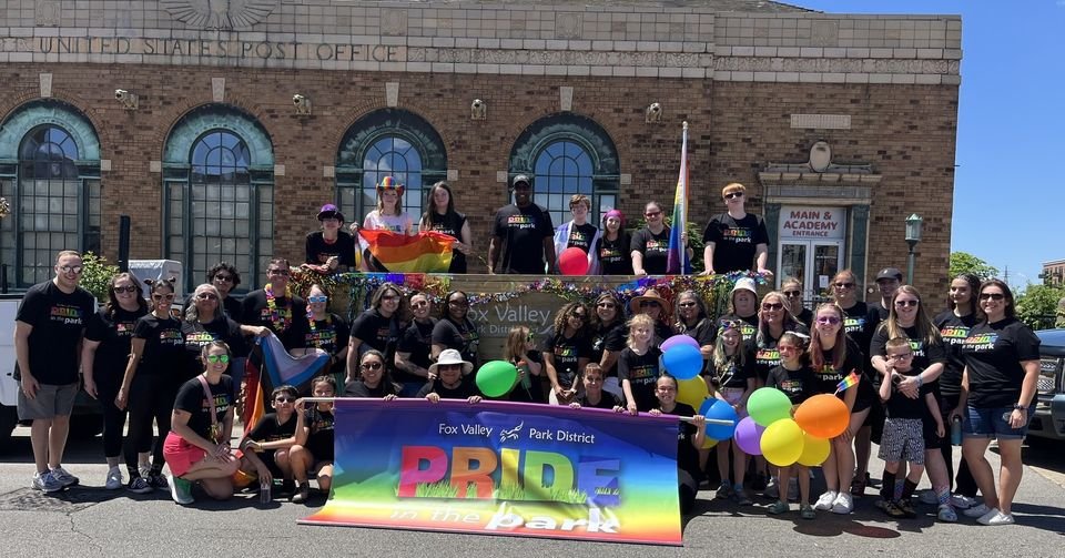 Fox Valley Park Dist (@foxvalleyparks) on Twitter photo Fox Valley Park District employees and volunteers, along with friends and family, were proud to participate in the Pride Parade in downtown <a href="/CityofAuroraIL/">City of Aurora, IL</a> on June 9! #pridecelebration #Pride🏳️🌈 Fox Valley Park District employees and volunteers, along with friends and family, were proud to participate in the Pride Parade in downtown <a href="/CityofAuroraIL/">City of Aurora, IL</a> on June 9! #pridecelebration #Pride🏳️🌈
