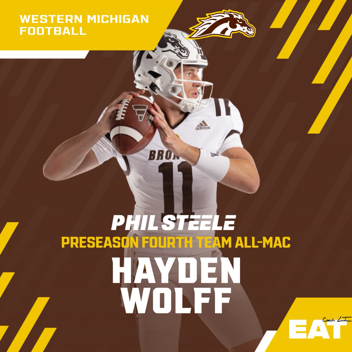 Western Michigan Football (@wmu_football) on Twitter photo And RJ Todd, Jacob Wahlberg, and Hayden Wolff on the Fourth Team! 
#EAT And RJ Todd, Jacob Wahlberg, and Hayden Wolff on the Fourth Team! 
#EAT