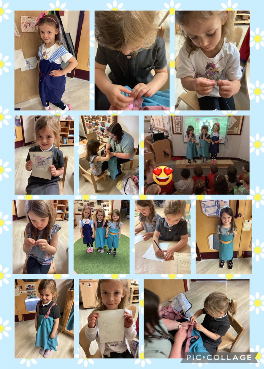 Super sewing from these three creative girls. They all asked to make Matilda dresses. They made a drawing of their design ideas, sourced all the materials needed and demonstrated wonderful sewing skills in making their creations. Afterwards they decided to put on a Matilda show.