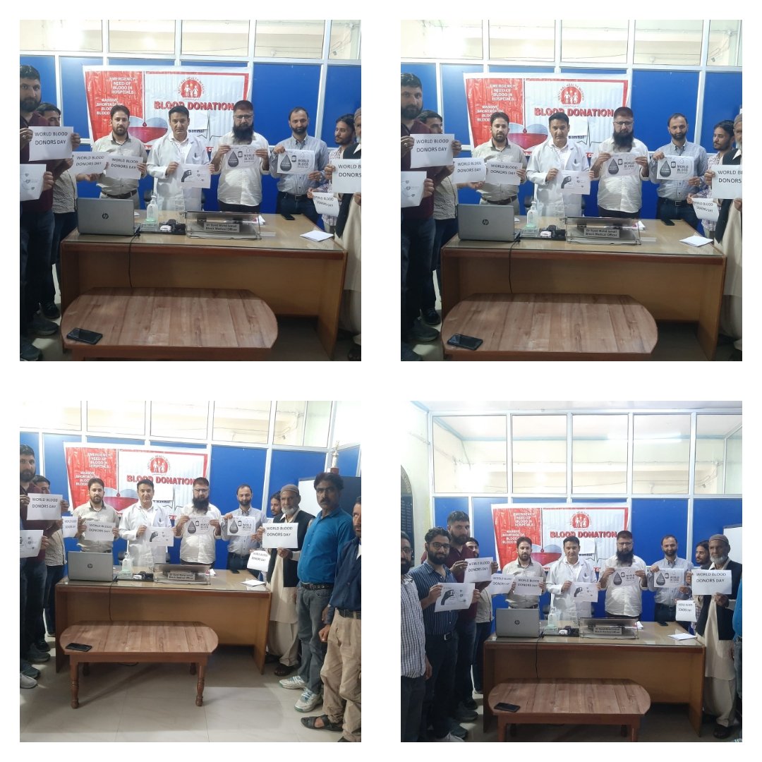 BanihalSub's tweet photo. World Blood donors day was observed at CHC Banihal @dcramban @CmoRamban @dhs_jammu @SDMBanihal https://t.co/IvL4wdrecX