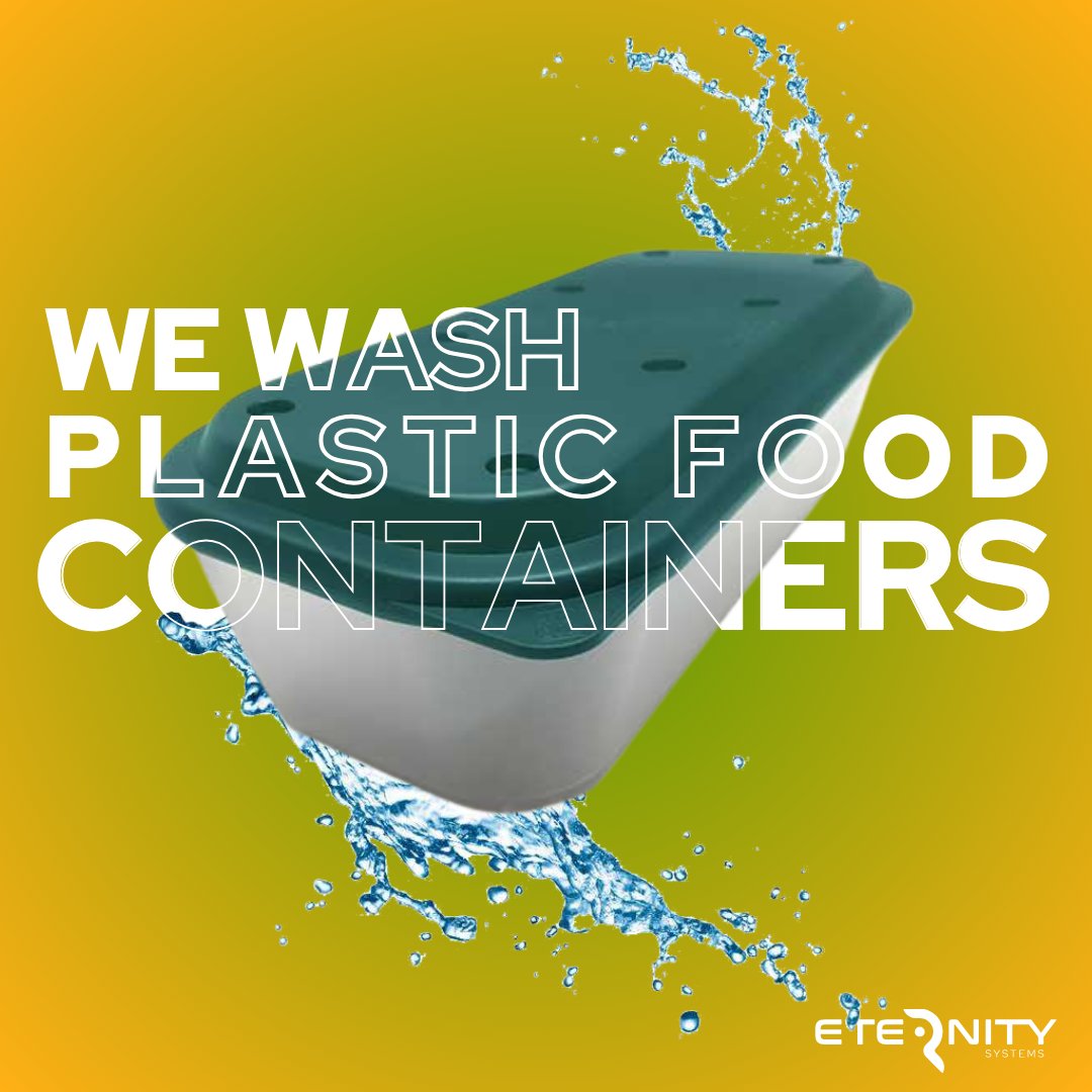 Are you a restaurant chain?  

ETERNITY Systems collects your dirty plastic food containers and takes them to its industrial washing centers to be sorted, checked, #washed, disinfected, dried and repackaged for a new #reuse loop.🔄💧

More info in : eternity-systems.com