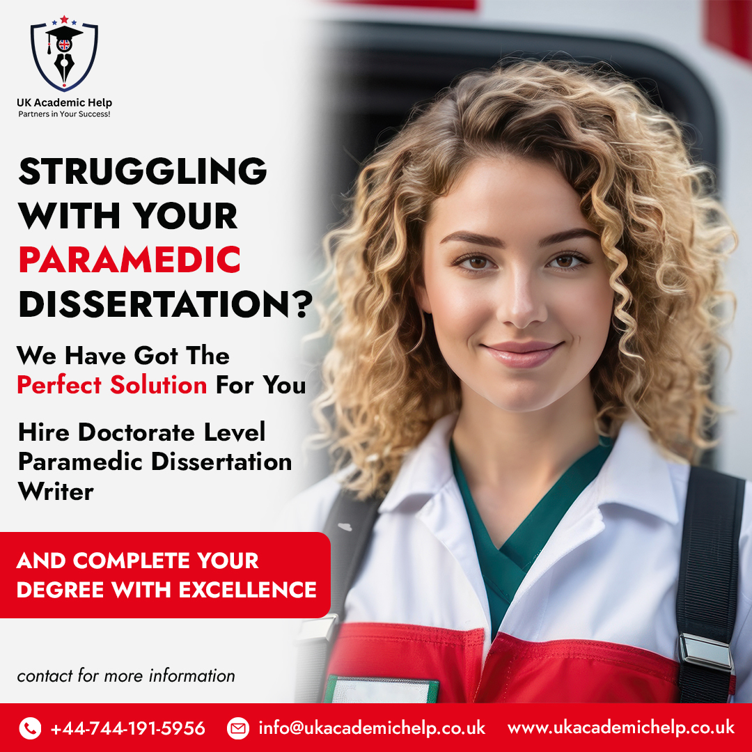 uk_academichelp's tweet image. The Struggle Is Over Now!
Hire Our Paramedic Specialist Writer.
And Complete Your Degree With Excellence. #UKAcademicHelp #paramedicdissertationideas #paramedicdissertationhelp #paramedic
