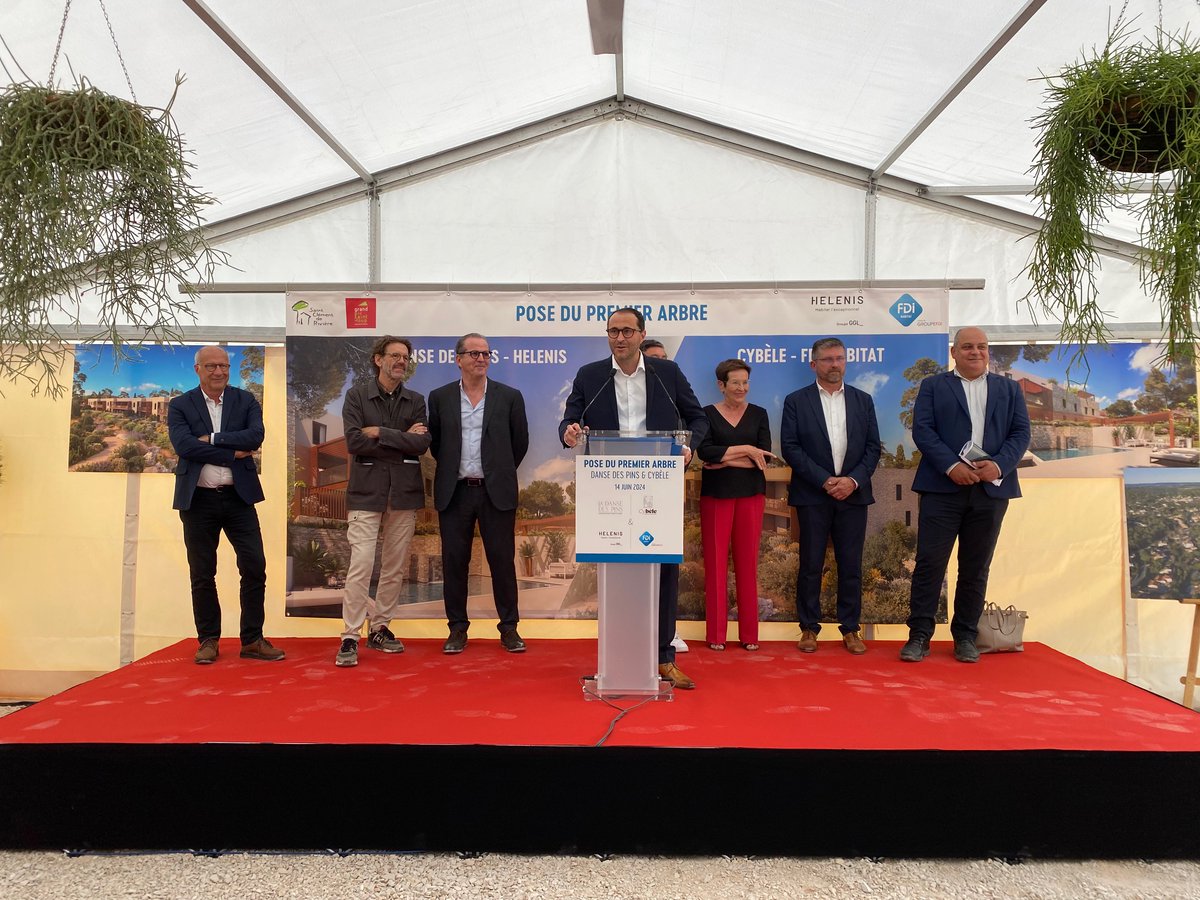ECOMNEWS (@ecom_news) on Twitter photo #Herault : La pose du 1er Arbre des résidences Danse des Pins et Cybèle réalisées par <a href="/HELENIS_Concept/">HELENIS</a> et <a href="/FDI_Groupe/">GROUPE FDI 🔸</a> avec <a href="/MathieuMassot/">Mathieu Massot</a> en présence des élus (Sénateur, conseillers, maires…comme <a href="/husseinbourgi/">Hussein Bourgi</a>) a eu lieu ce 14 juin. #Herault : La pose du 1er Arbre des résidences Danse des Pins et Cybèle réalisées par <a href="/HELENIS_Concept/">HELENIS</a> et <a href="/FDI_Groupe/">GROUPE FDI 🔸</a> avec <a href="/MathieuMassot/">Mathieu Massot</a> en présence des élus (Sénateur, conseillers, maires…comme <a href="/husseinbourgi/">Hussein Bourgi</a>) a eu lieu ce 14 juin.