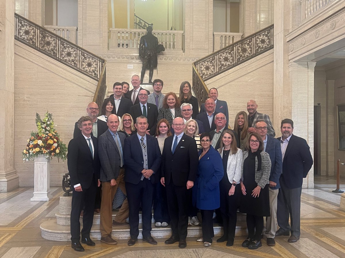 Northern Ireland Assembly (@niassembly) on Twitter photo The Assembly Speaker <a href="/edwinpootsmla/">Edwin Poots</a> welcomed a delegation of Illinois State legislators to Parliament Buildings earlier today. The delegation took part in a panel discussion chaired by the Speaker. The Assembly Speaker <a href="/edwinpootsmla/">Edwin Poots</a> welcomed a delegation of Illinois State legislators to Parliament Buildings earlier today. The delegation took part in a panel discussion chaired by the Speaker.
