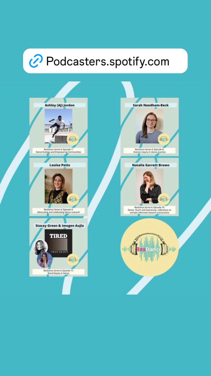 ResDance Series 6: 11 brilliant episodes with 11 inspirational speakers 🙏

Please listen, learn and share 🎧

podcasters.spotify.com/pod/show/resda…